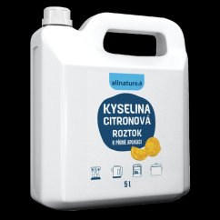 ALLNATURE Kyselina citrónová roztok 5000 ml - 5000 ml