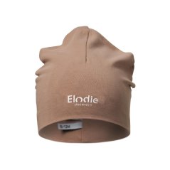 ELODIE DETAILS Jarná bavlnená čiapka Logo Beanies - Soft Terracotta, 1-2 roky