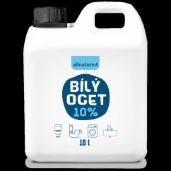 ALLNATURE Bílý ocot 10 % 10 l - 10 l