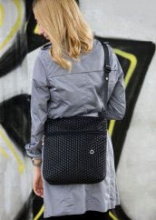 PINKIE Malá taška na kočík - crossbody - Čierna kombinácia 2556