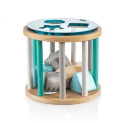 ZOPA Drevená aktivity vkladačka - Blue