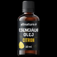 ALLNATURE Esenciálny olej Citrón 10 ml - Citrón 10 ml