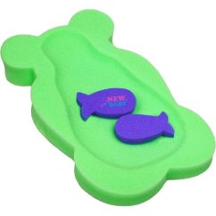 NEW BABY Pěnová podložka maxi BASIC medveď - Zelená