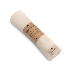 Mušelínová plena Maceshka Nature jednobarevná - Ecru.