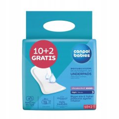 CANPOL BABIES Poporodné nočné vložky 12 Ks - Nočné vložky