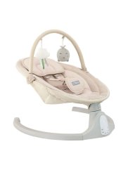 MOMI Elektrické houpátko KENANI béžové - béžové