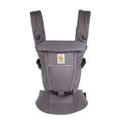 ERGOBABY ADAPT NOSÍTKO Soft Flex Mesh - Grafitová šedá