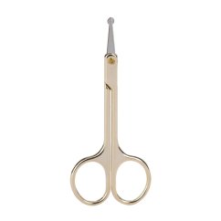 CANPOL BABIES Celokovové nožnice s okrúhlym hrotom - Celokovové nožnice s okrúhlym hrotom.