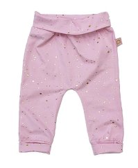 PINKIE Tepláčky Shine Gold - Pink 62-68 5497--5497-62-68-Pink
