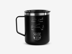 RUNBOTT Termohrnček 400 ml - FC Barcelona Black