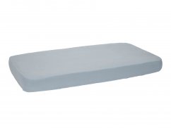 LITTLE DUTCH Napínacie prestieradlo 120x60 cm - Pure Blue