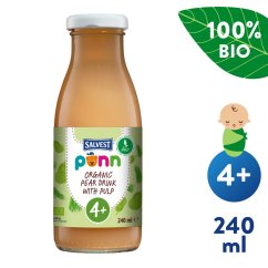 SALVEST Põnn BIO Hrušková šťáva s dužinou (240 ml) - SALVEST Põnn BIO Hrušková šťáva s dužinou (240 ml)