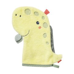 Baby Fehn Kúpeľná žinka dinosaurus Šťastný Dino - Kúpeľná žinka dinosaurus Šťastný Dino