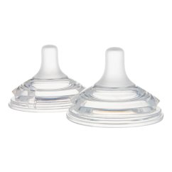 CANPOL BABIES Cumeľ k fľaši Natural Shape 2 ks - 3m+ 2ks