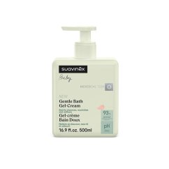 SUAVINEX JEMNÝ kúpeľový krémový gél 500 ml - JEMNÝ kúpeľový krémový gél 500 ml 