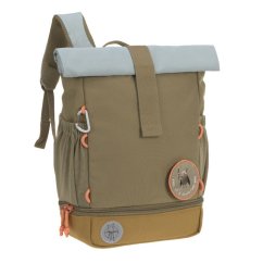 Lässig Detský batoh Mini Rolltop Backpack Nature - olivový