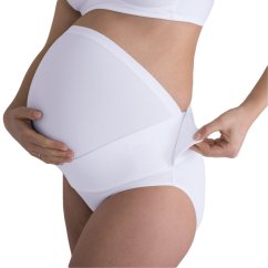 Tehotenský pás BabyBelt 1708 biela - XL