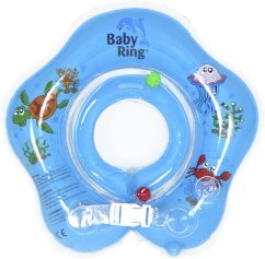 BABY RING Nafukovací kruh - Modrá 3-36m.