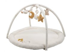 LITTLE DUTCH Hracia deka s hrazdou Newborn Naturals - Hracia deka s hrazdou