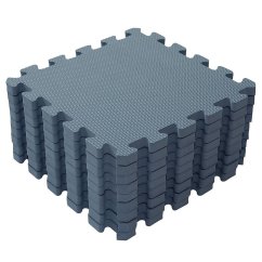 Baby Dan hracia podložka puzzle - Dusty Blue 90x90 cm.