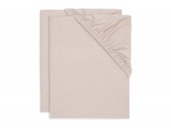 JOLLEIN Napínacie prestieradlo 40/50 x 80/90 cm 2 ks - 2 ks Wild Rose