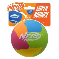 NERF DOG Hračka pre psov gumový super odrazový míč 9,5 cm - gumový super odrazový míč 9,5 cm