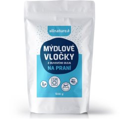 ALLNATURE Mydlové vločky z olivového oleja 500 g - Mydlové vločky z olivového oleja 500 g