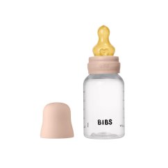 BIBS antikoliková fľaša s kaučukovou savičkou 150ml - Blush
