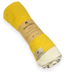 Mušelínová dečka Maceshka Nature - Maceshka Mušelínová dečka Maceshka Nature Ecru a mimosa.