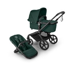BUGABOO Fox 5 Renew kompletný - ČIERNA/ZELENÁ FERNA