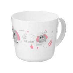AKUKU Hrníček s uchem 250 ml - Sloníky.