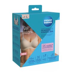 CANPOL BABIES Podprsenka na kojenie a odsávanie MumFIT - L