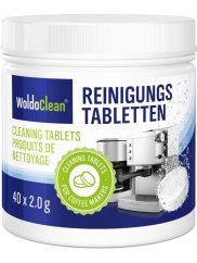 WOLDOCLEAN Čistiace tablety do kávovaru - Čistiace tablety do kávovaru 40 ks