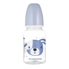 CANPOL BABIES Lahev úzkohrdlá CUTE ANIMALS 120ml - pejsek