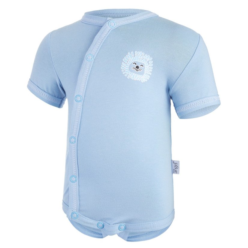 LITTLE ANGEL Body tenké KR Outlast® - sv.modrá - Veľkosť 56