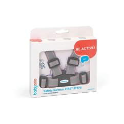 BABYONO Bezpečnostné popruhy pre dieťa 6m+ - grey 6m+