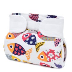 Ortopedické abdukčné nohavice - suchý zips (5-9kg) - Fun fish.