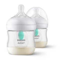 Philips AVENT Fľaša Natural Response s ventilom AirFree 125 ml, 0m+, 2 ks - Philips AVENT Fľaša Natural Response s ventilom AirFree 125 ml, 0m+, 2 ks.