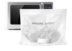 Philips AVENT Sáčky sterilizační do mikrovlnnej rúry, 5 ks - Sáčky 5 ks.