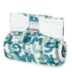 T-TOMI Ortopedické abdukčné nohavičky - suchý zips (3-6kg) - Zelená abeceda