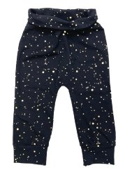 PINKIE Tepláčky Shine Gold - Black 74-80 5156