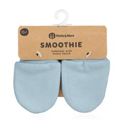 PETITE&MARS Rukavičky kojenecké Smoothie - Sky Blue