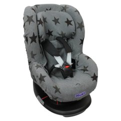 Potah na autosedačku Seat Cover Group1 - Šedé hviezdy.