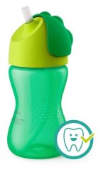PHILIPS AVENT Hrneček s ohebným brčkem 300 ml - chlapec
