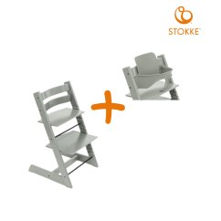 STOKKE Akčný set Tripp Trapp® High Chair + Baby set - Glacier Green + Glacier Green