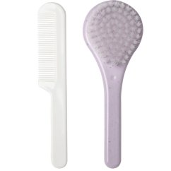 LUMA Detský hrebeň a kefa Speckles - Speckles Lila.