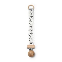 ELODIE DETAILS Drevený klip na dudlík - Dalmatian Dots