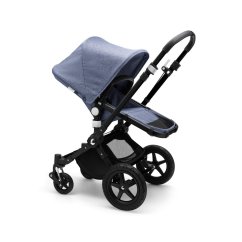 Bugaboo Cameleon 3 plus základňa BLACK/blue melange - Bugaboo Cameleon 3 plus základňa BLACK/blue melange