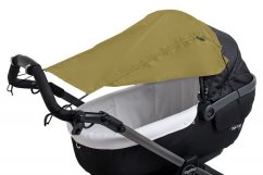 ALTABEBE Slnečná clona na kočík s bočnou ochranou klasik 7012 - 7012-15 khaki