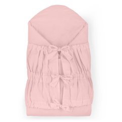 PETITE&MARS Zavinovačka šnurovacia Nurse s pevnou kokosovou vložkou 75x75 cm - Dusty Pink